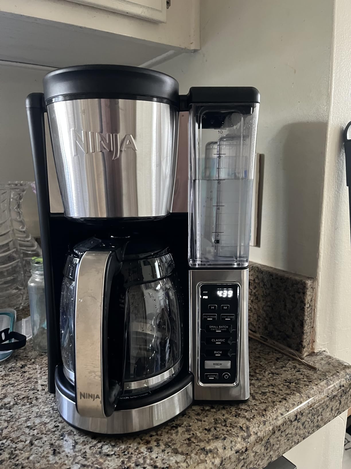 Ninja Fresh Brew Coffee Maker, 12 Cup Glass Carafe, Stainless Steel, CE251 customer photo 2