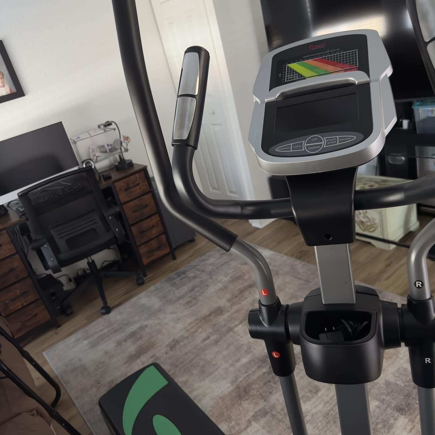 Sunny Health & Fitness Heavy Duty Elliptical Machine with Full Body Workout customer photo 2