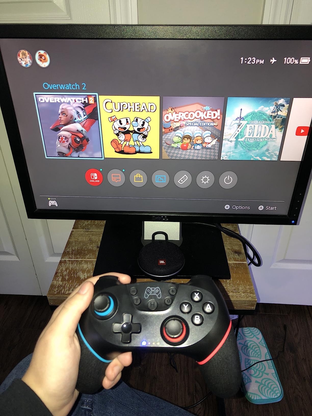 Diswoe Wireless Pro Controller for Switch 1/Switch 2/Lite/OLED/PC customer photo 2