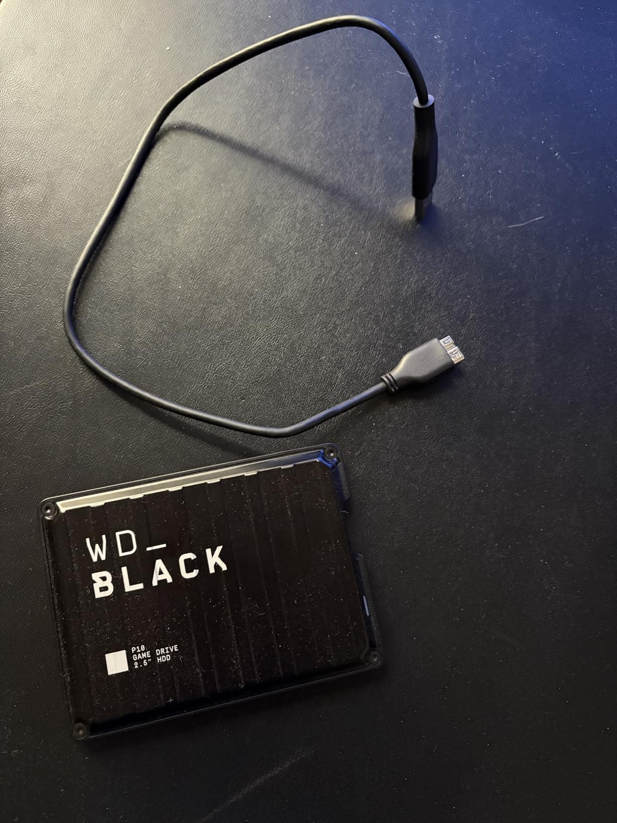 WD_BLACK 2TB P10 Game Drive - Portable External Hard Drive HDD, Compatible with Playstation, Xbox, PC, & Mac - WDBA2W0020BBK-WESN customer photo 1