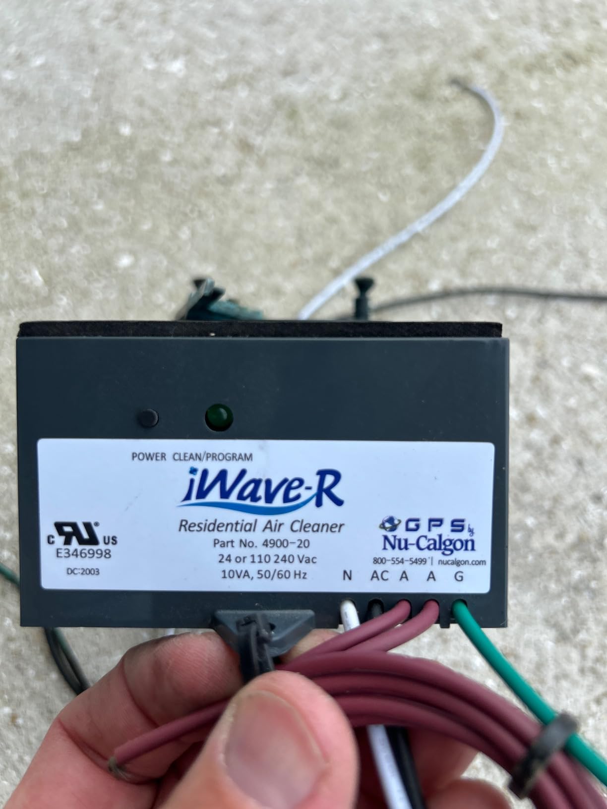 i-Wave-R/iWave-R, Residential IAQ ION Generator, Sold Each customer photo 2