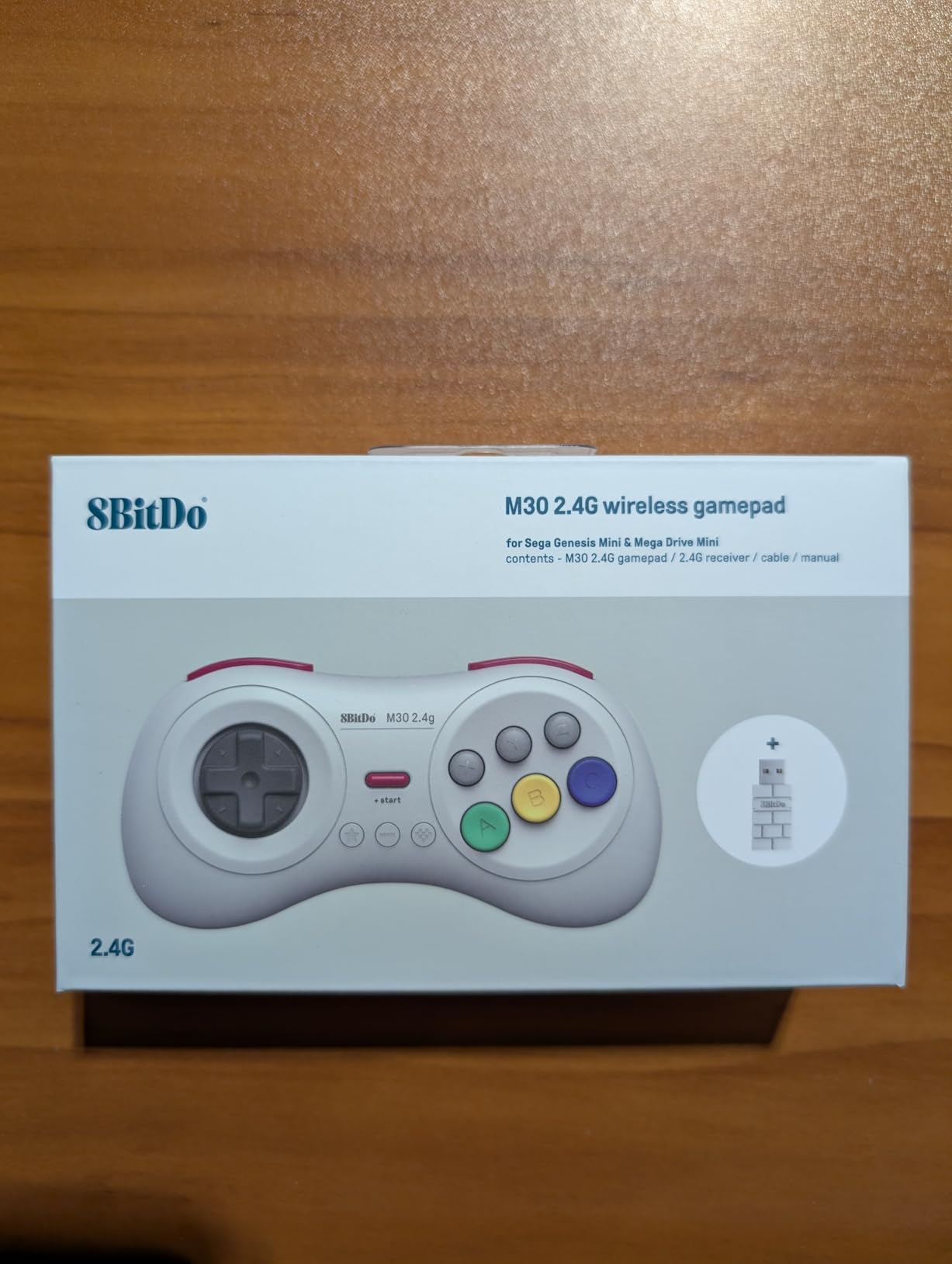 8Bitdo M30 2.4G Wireless Gamepad for Sega Genesis Mini / Mega Drive Mini / Switch customer photo 2
