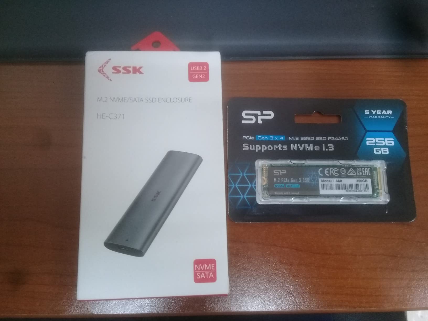 Silicon Power 256GB NVMe M.2 PCIe Gen3x4 2280 SSD (SP256GBP34A60M28) customer photo 1