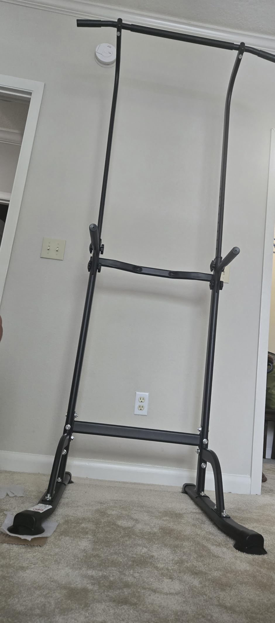 SogesPower Power Tower Dip Station Pull Up Bar Station for Home Gym customer photo 2
