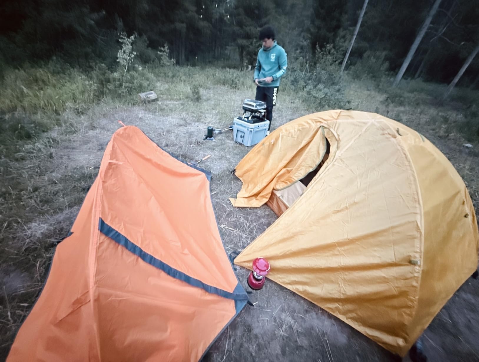 camppal 1 Person Tent for Camping Hiking Mountain Hunting Backpacking Tents 4 Season Resistance to Windproof Rainproof and Waterproof customer photo 2