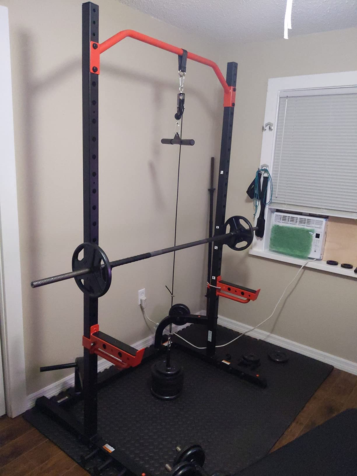 Sunny Health & Fitness Full Size Power Rack for Complete Strength Training customer photo 2