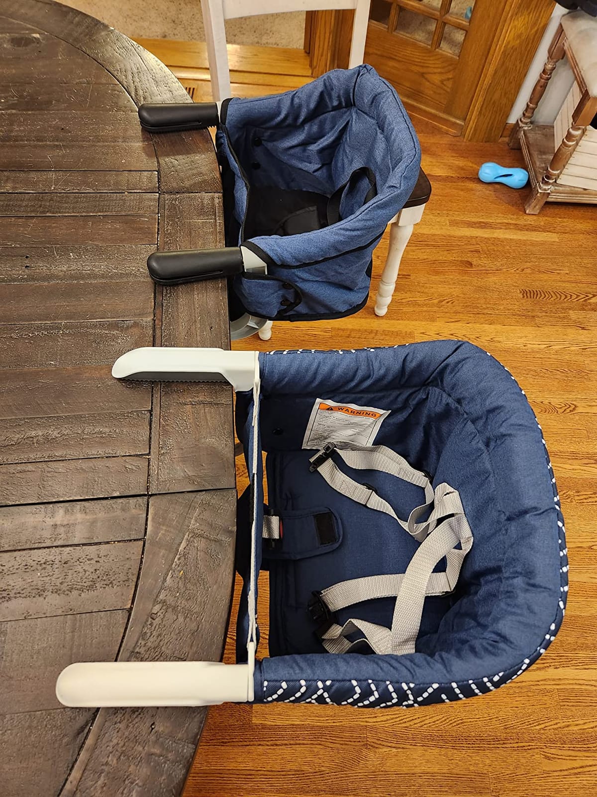 MTWML Hook On High Chair with Tray, Clip On Seat Attaches to Table for Baby customer photo 1