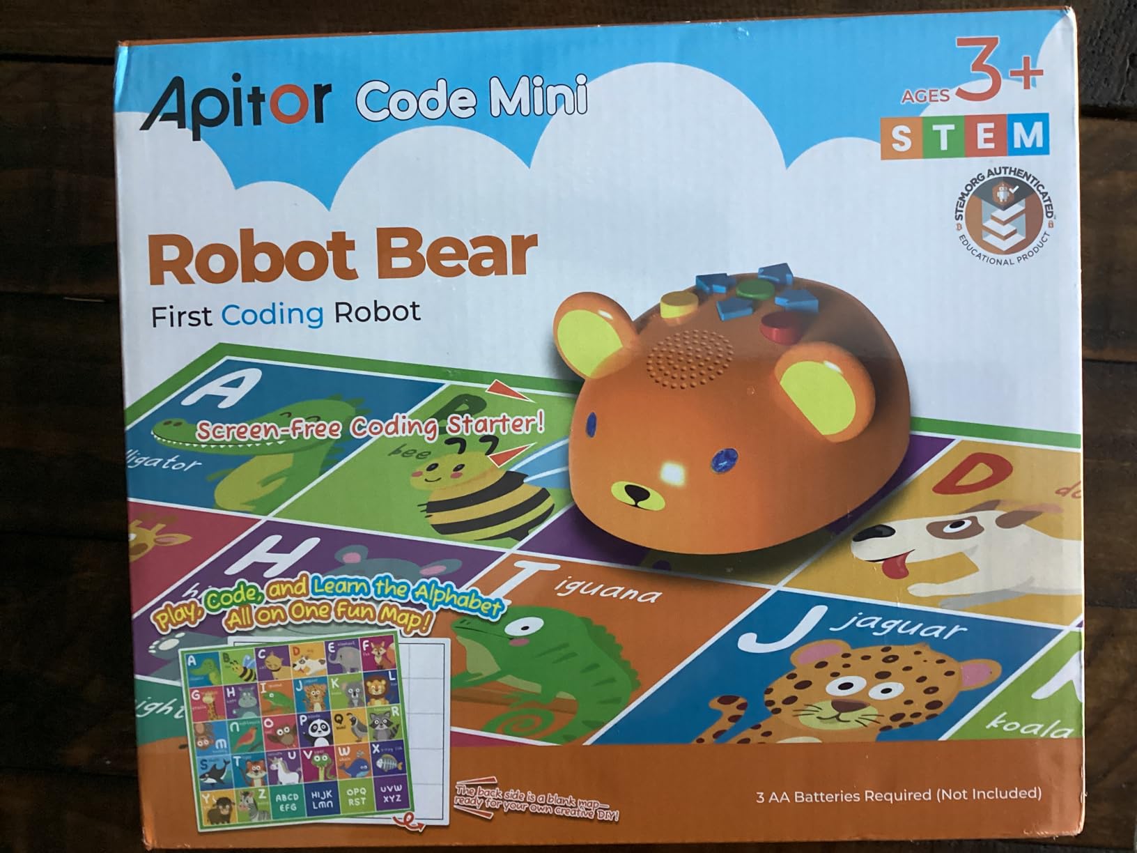 Apitor Robot Bear Screen-Free STEM Coding Robot for Toddlers Ages 3-5 customer photo 2