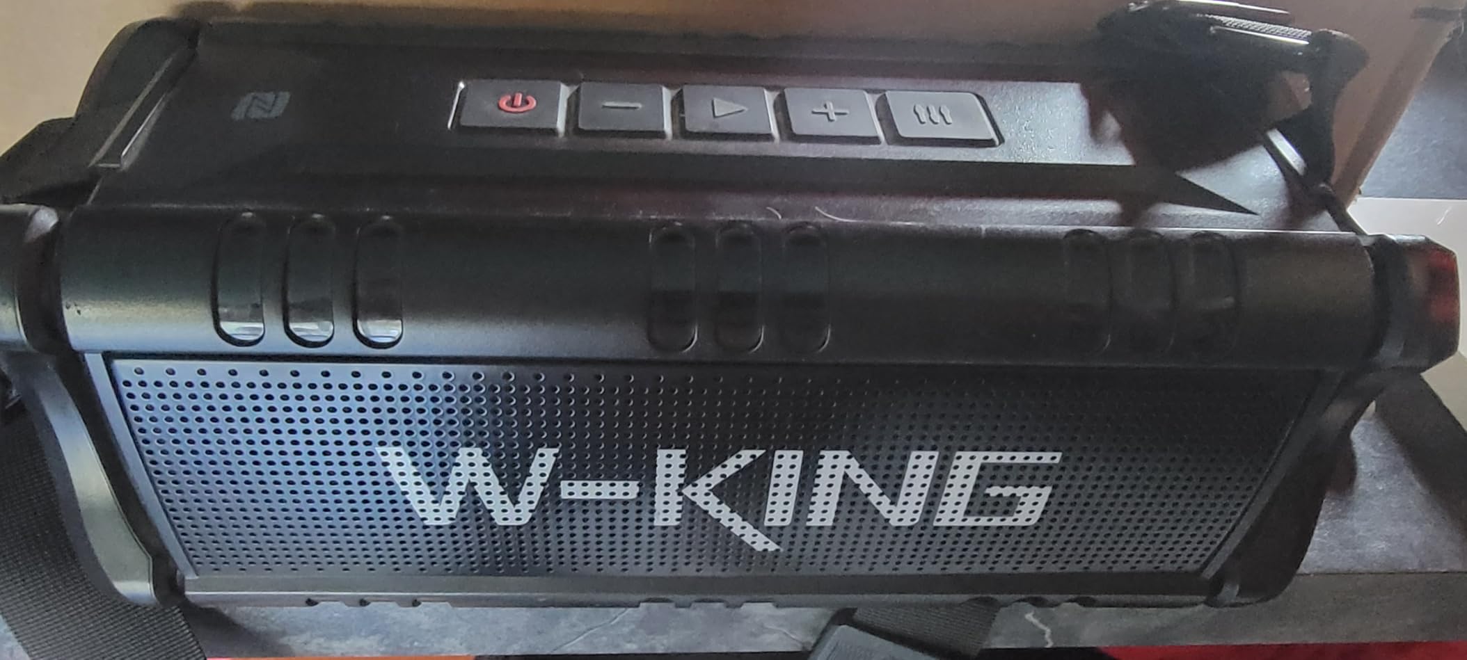 W-KING Bluetooth Speaker, 90W Max Loud IPX6 Waterproof Portable Speaker, 50W Deep Bass/Subwoofer *2/40H/EQ/TF/AUX, 105dB Large Boombox Outdoor Speakers Bluetooth Wireless for Party/Camping/Jobsite customer photo 1