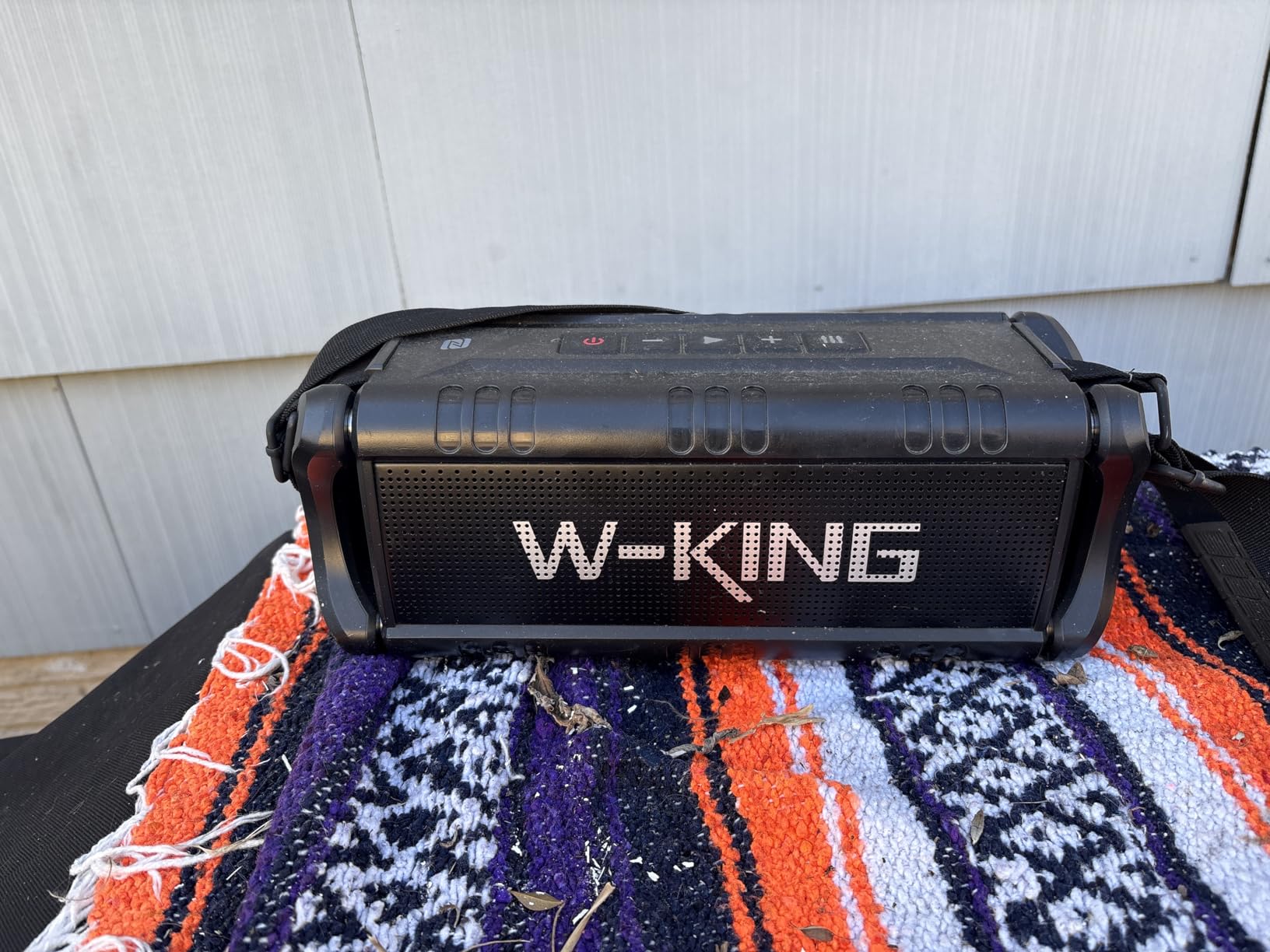 W-KING Bluetooth Speaker, 90W Max Loud IPX6 Waterproof Portable Speaker, 50W Deep Bass/Subwoofer *2/40H/EQ/TF/AUX, 105dB Large Boombox Outdoor Speakers Bluetooth Wireless for Party/Camping/Jobsite customer photo 2