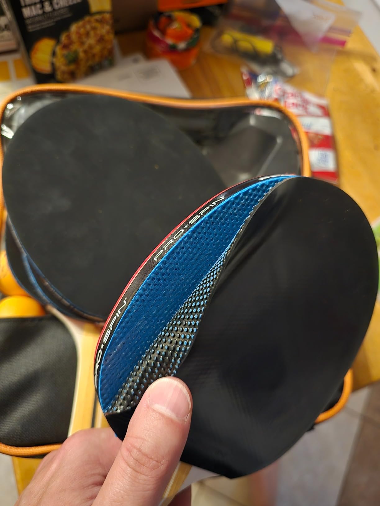 PRO-SPIN Ping Pong Paddles - High-Performance Set with Premium Table Tennis Rackets, 3-Star Ping Pong Balls, Compact Storage Case | Professional Quality Ping Pong Paddle Set customer photo 1