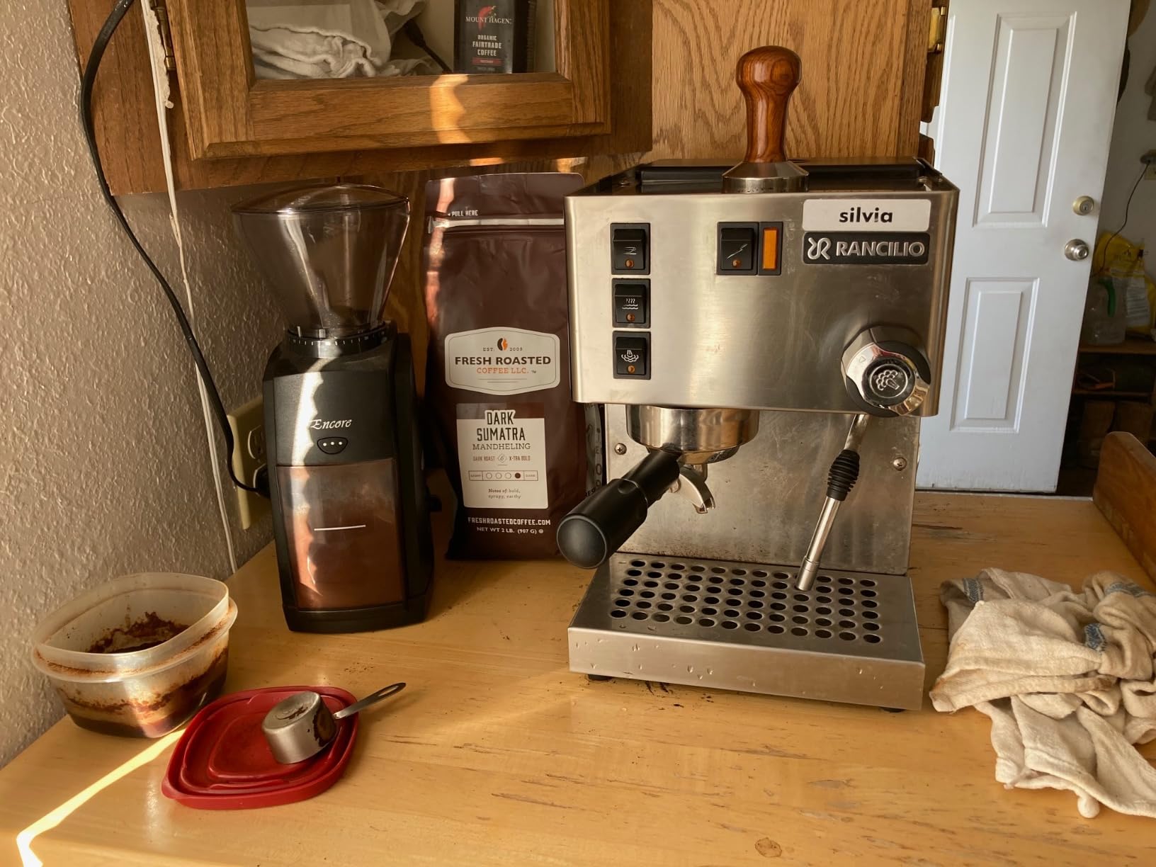 Rancilio Silvia Espresso Machine, Stainless Steel customer photo 2