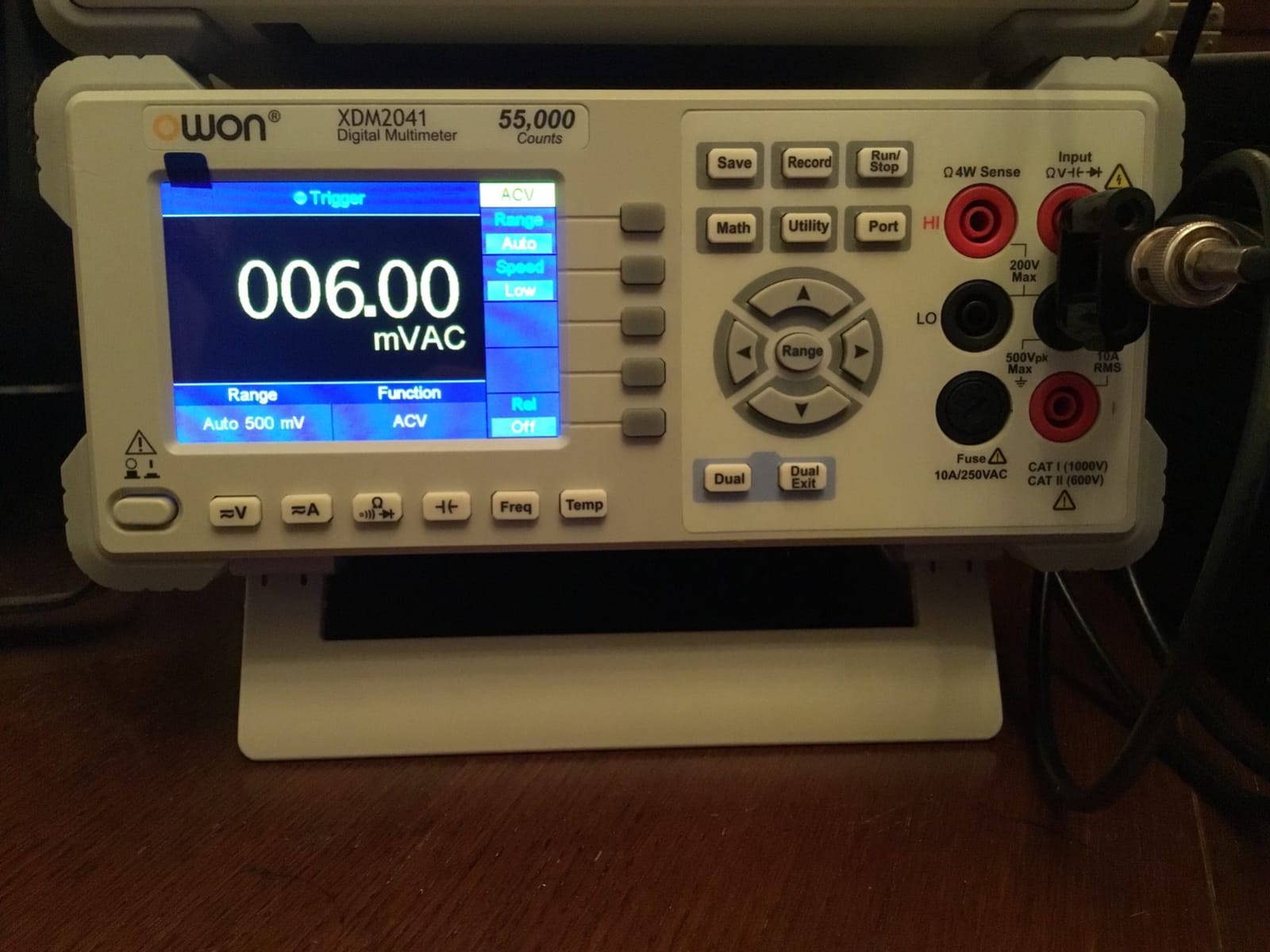 True RMS Bench Multimeter, 55000 Counts 3.7in Ac Dc customer photo 1