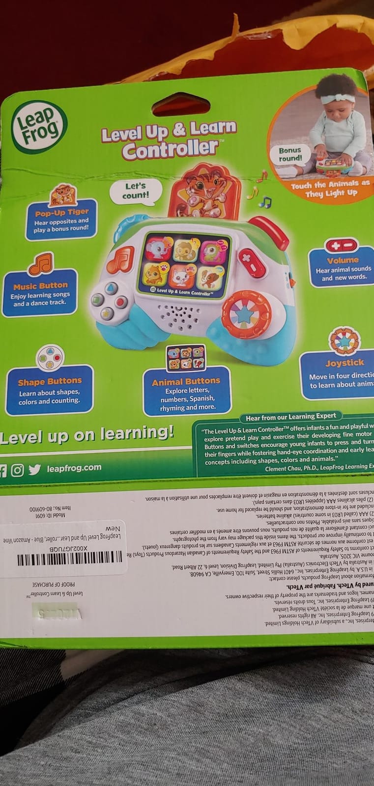 LeapFrog Level Up and Learn Controller, Blue customer photo 1