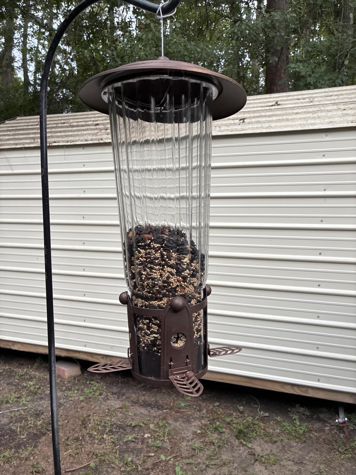 Perky-Pet Squirrel-Be-Gone Max Bird Feeder, (4) Flexport Feeding Stations customer photo 1