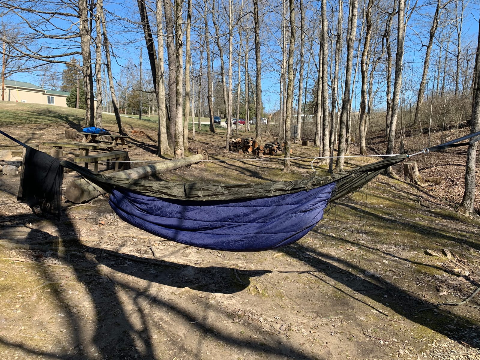 onewind 11ft Camping Double Hammock with Mosquito Net, Ridgeline and Straps customer photo 1