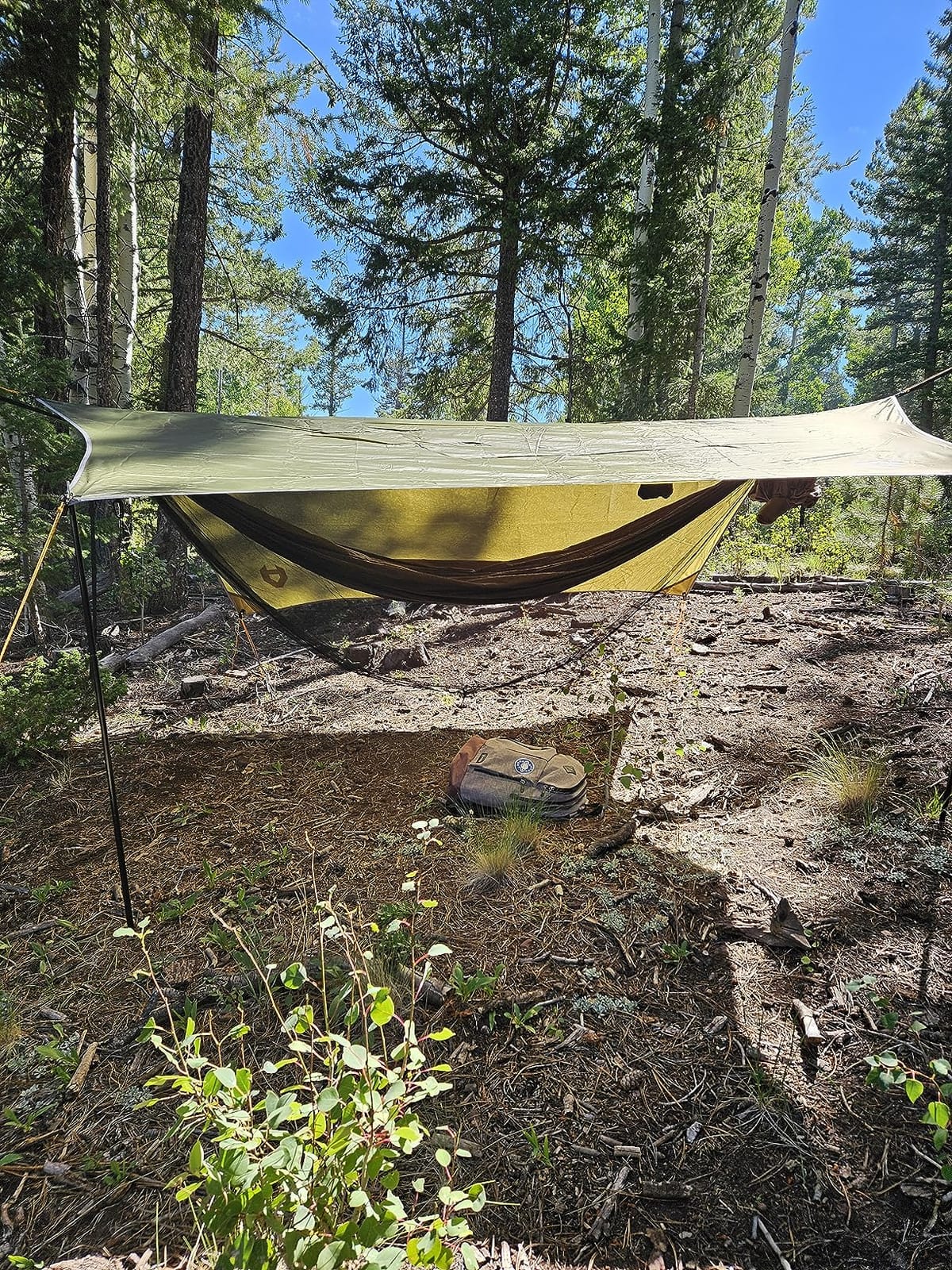 onewind 11ft Camping Double Hammock with Mosquito Net, Ridgeline and Straps customer photo 2