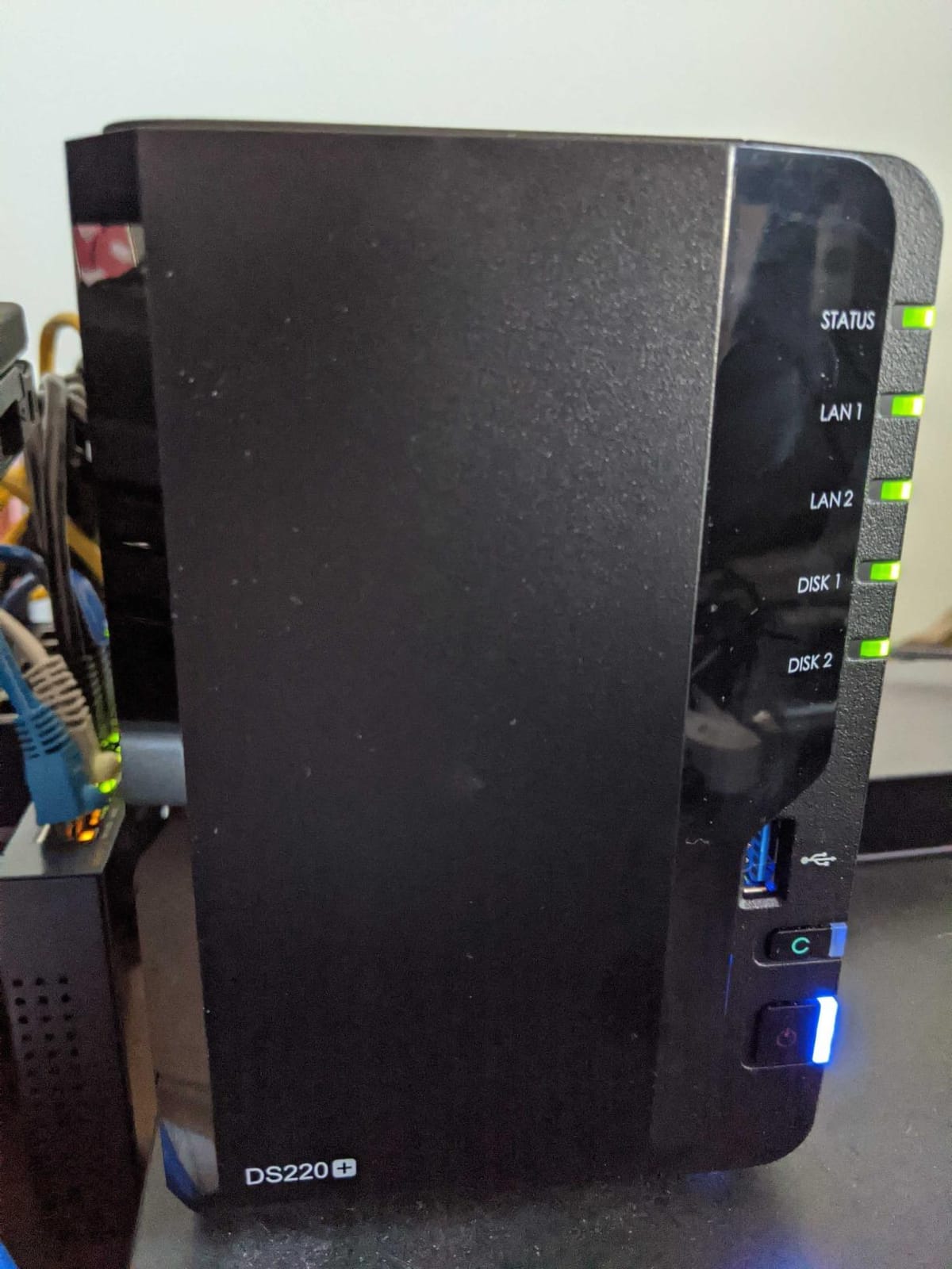 Synology 2 bay NAS DiskStation DS220+ (Diskless),Black customer photo 1