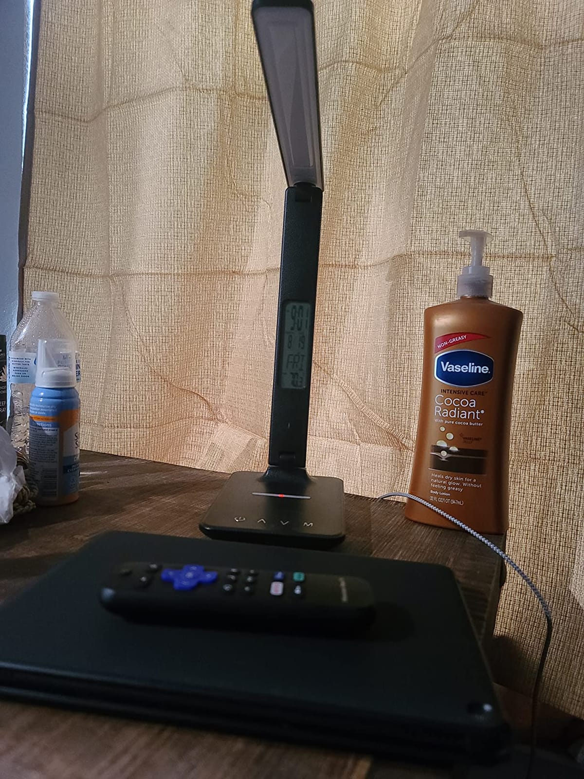 LAOPAO Desk Lamp with Wireless Charger: USB Charging Port, Table Lamp with Clock, Desk Lamps for Home Office College Dorm Room Essentials customer photo 1