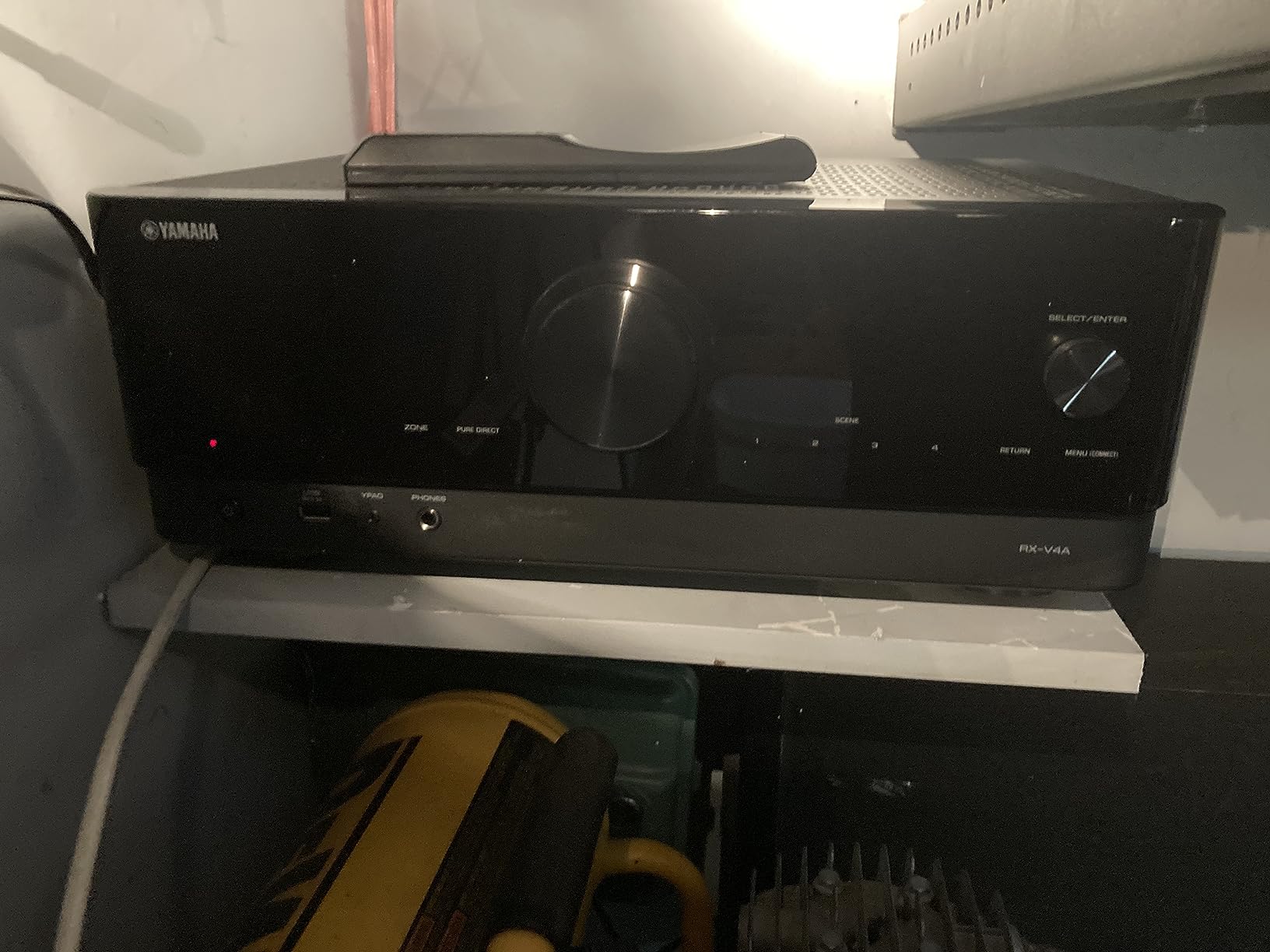 YAMAHA RX-V4A 5.2-Channel AV Receiver with MusicCast, 8K HDMI, YPAO room calibration for home theater, gaming and streaming customer photo 2