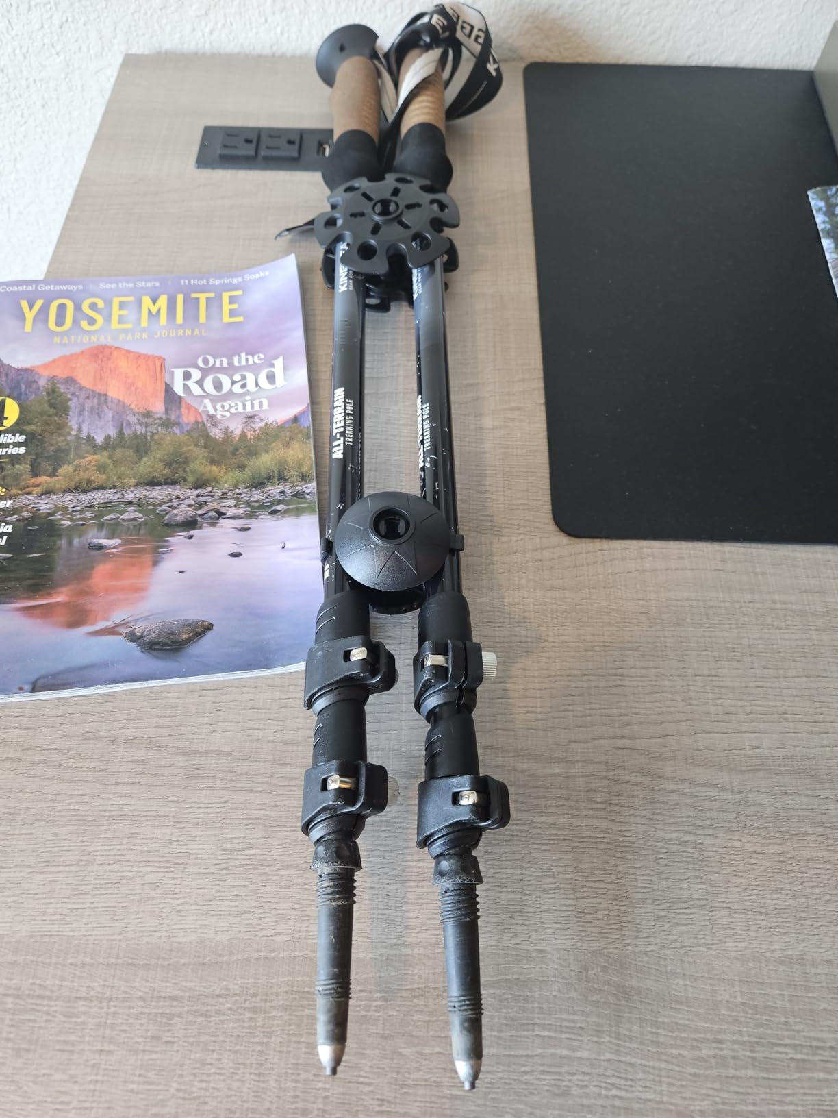 KINGGEAR Trekking Poles 7075 Aluminum Lightweight Hiking Sticks customer photo 2
