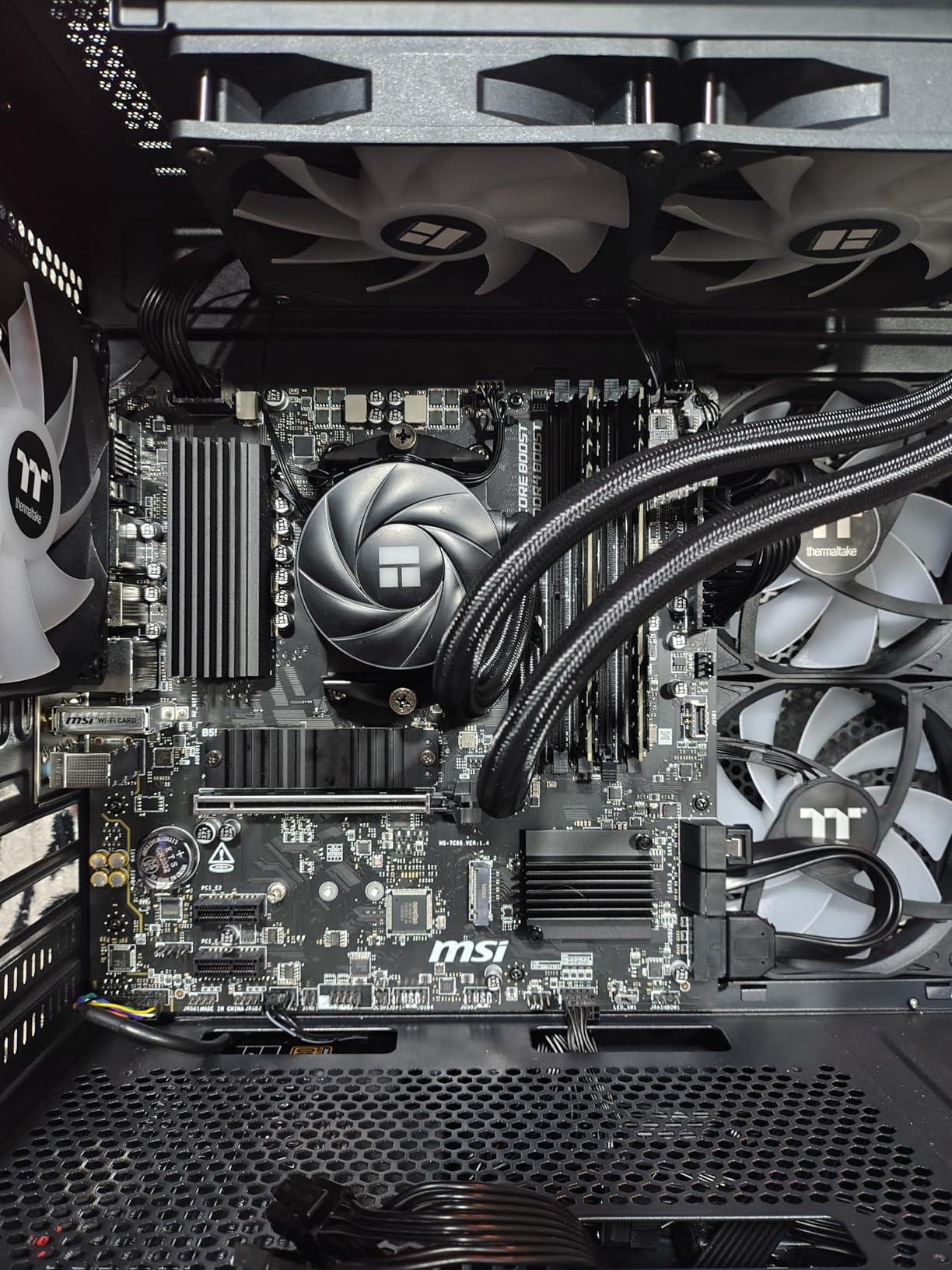 MSI A520M-A PRO Gaming Motherboard (AMD Ryzen 5000, AM4, DDR4, PCIe 3.0, SATA 6Gb/s, M.2, USB 3.2 Gen 1, DVI/HDMI, Micro-ATX) customer photo 1
