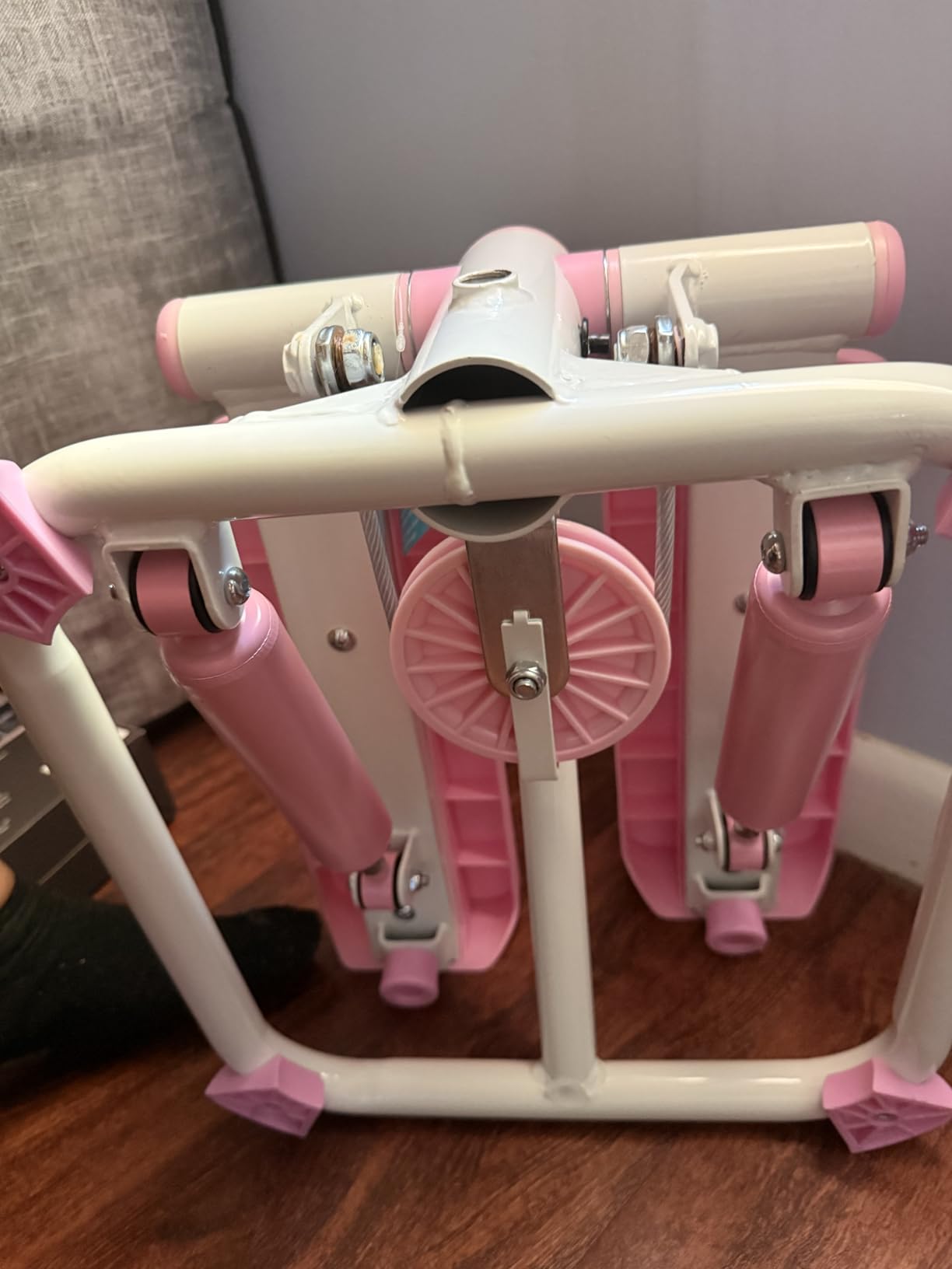 Sunny Health & Fitness Mini Stepper w/LCD Monitor & Adjustable Step Height customer photo 2