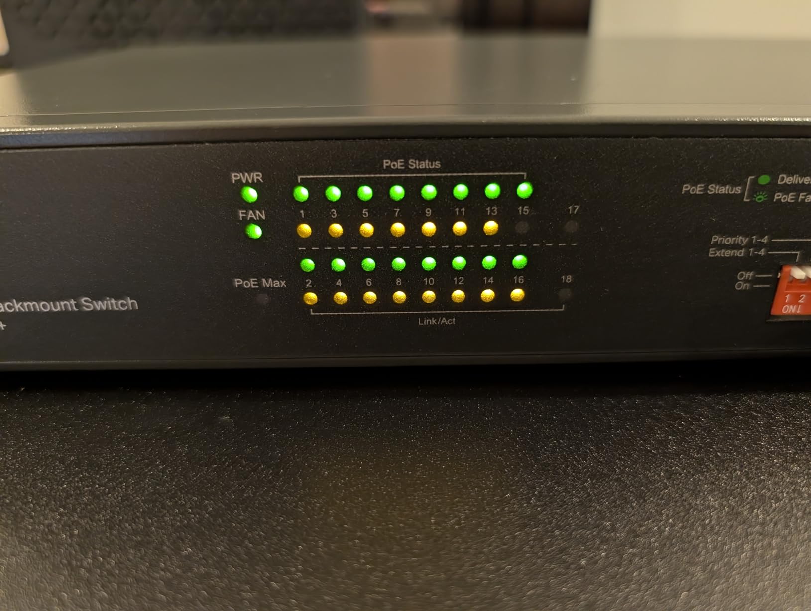 TP-Link TL-SG1428PE, 24 Port Gigabit Easy Smart Managed PoE+ Switch | 24 PoE+ Ports 250W, 2 SFP Slots, Auto Recovery, QoS, VLAN, IGMP, LAG customer photo 1