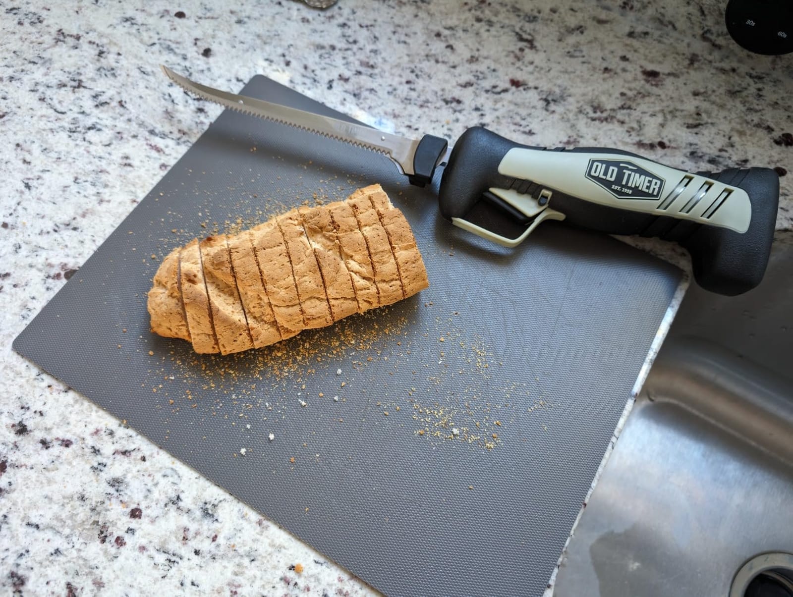 Old Timer Electric Fillet Knife with Rechargeable Battery, 8