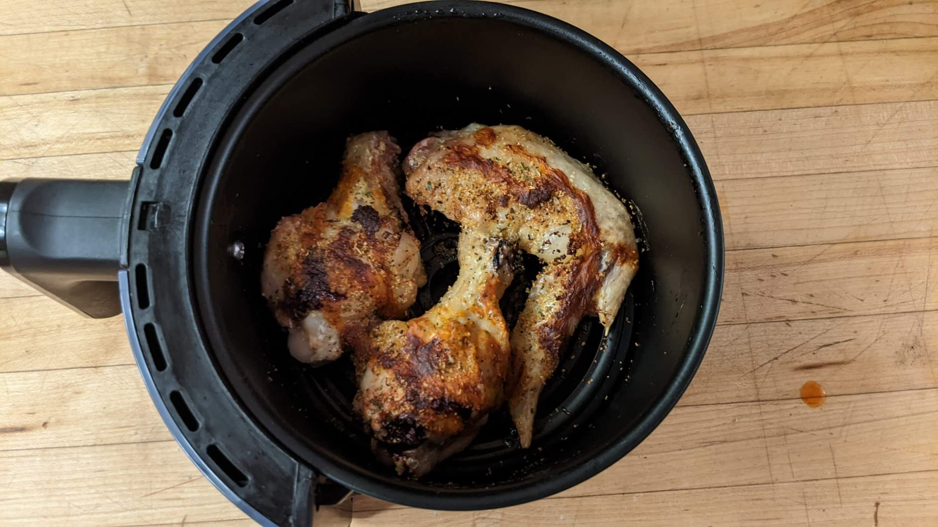 Elite Gourmet 1.1Qt Personal Air Fryer, 1000W, Oil-Less, Compact Design customer photo 1