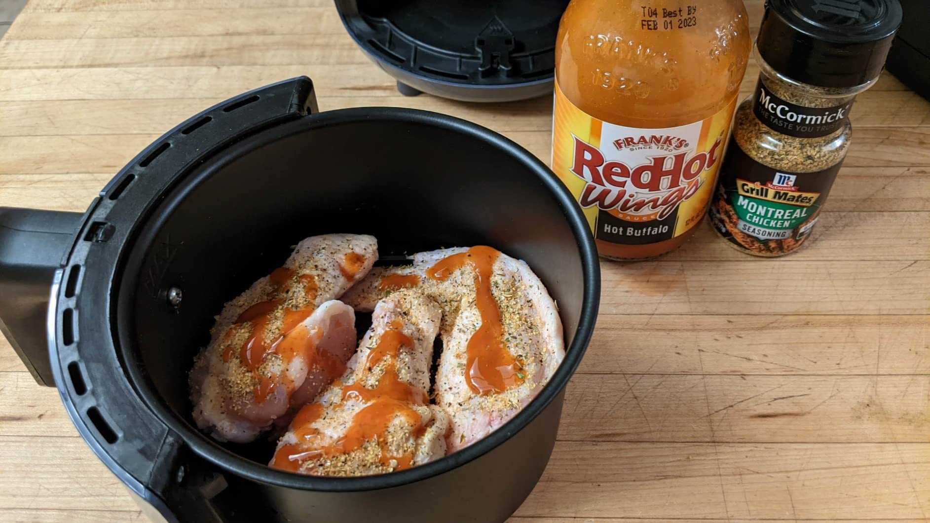 Elite Gourmet 1.1Qt Personal Air Fryer, 1000W, Oil-Less, Compact Design customer photo 2