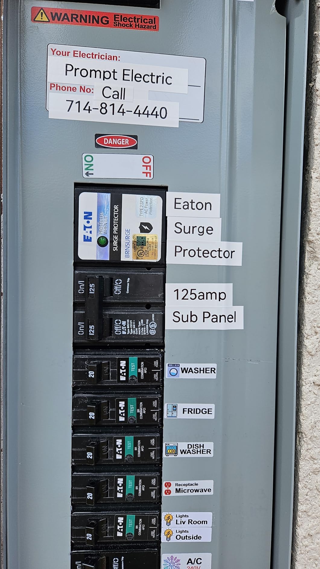 Eaton BRNSURGE Type BR Whole-Panel Circuit Breaker Surge Protective Device customer photo 2