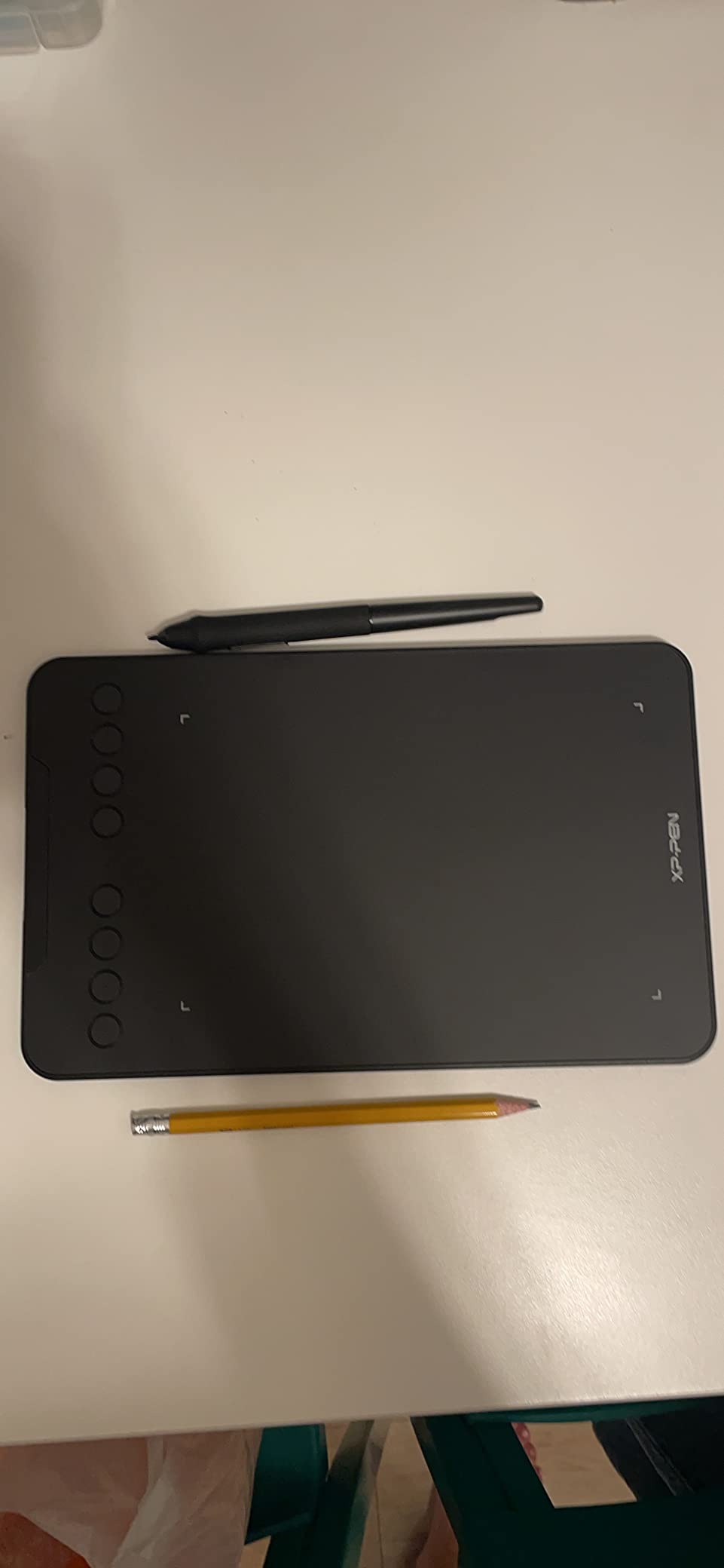 Drawing Tablet-XPPen Deco mini7W 7 x 4 inch Bluetooth 5.0 Graphic Tablet Pen Tablet with 16394 Levels Pressure,for Online Teaching/E-Learning Compatible with Window/Mac/Android/Chrome/Linux customer photo 2