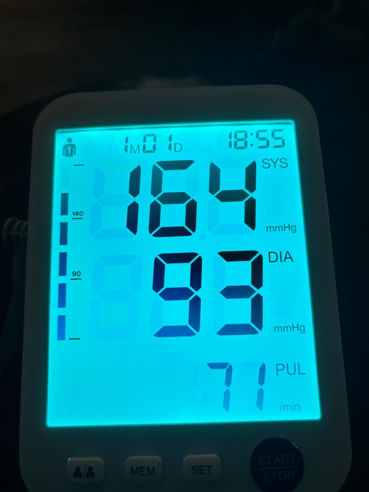 Blood Pressure Monitor Upper Arm with Large Cuff customer photo 2