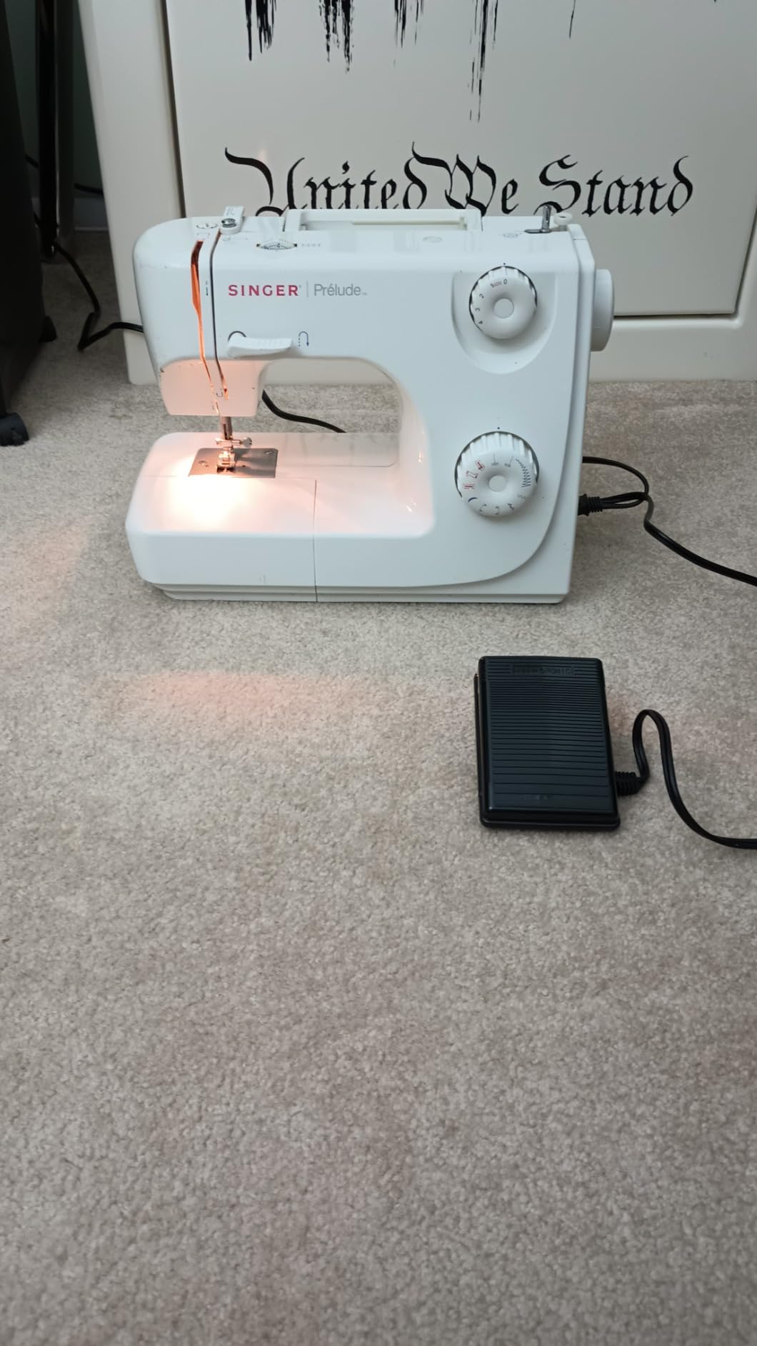 Sewing Machine Pedal and Power Cord for Singer, Compatible with Singer 359102-001 2263 4423 e99670 8280 44s 4452 2277 4411 3116 3337 1304 M3220 3342 4432 1120 50t8 3232 1507 2273 FC1902 1512 3221 2259 customer photo 1