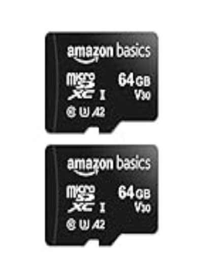 Amazon Basics microSDXC Memory Card with Full Size Adapter, A2, U3, Read Speed up to 100 MB/s, 256GB, Black customer photo 1