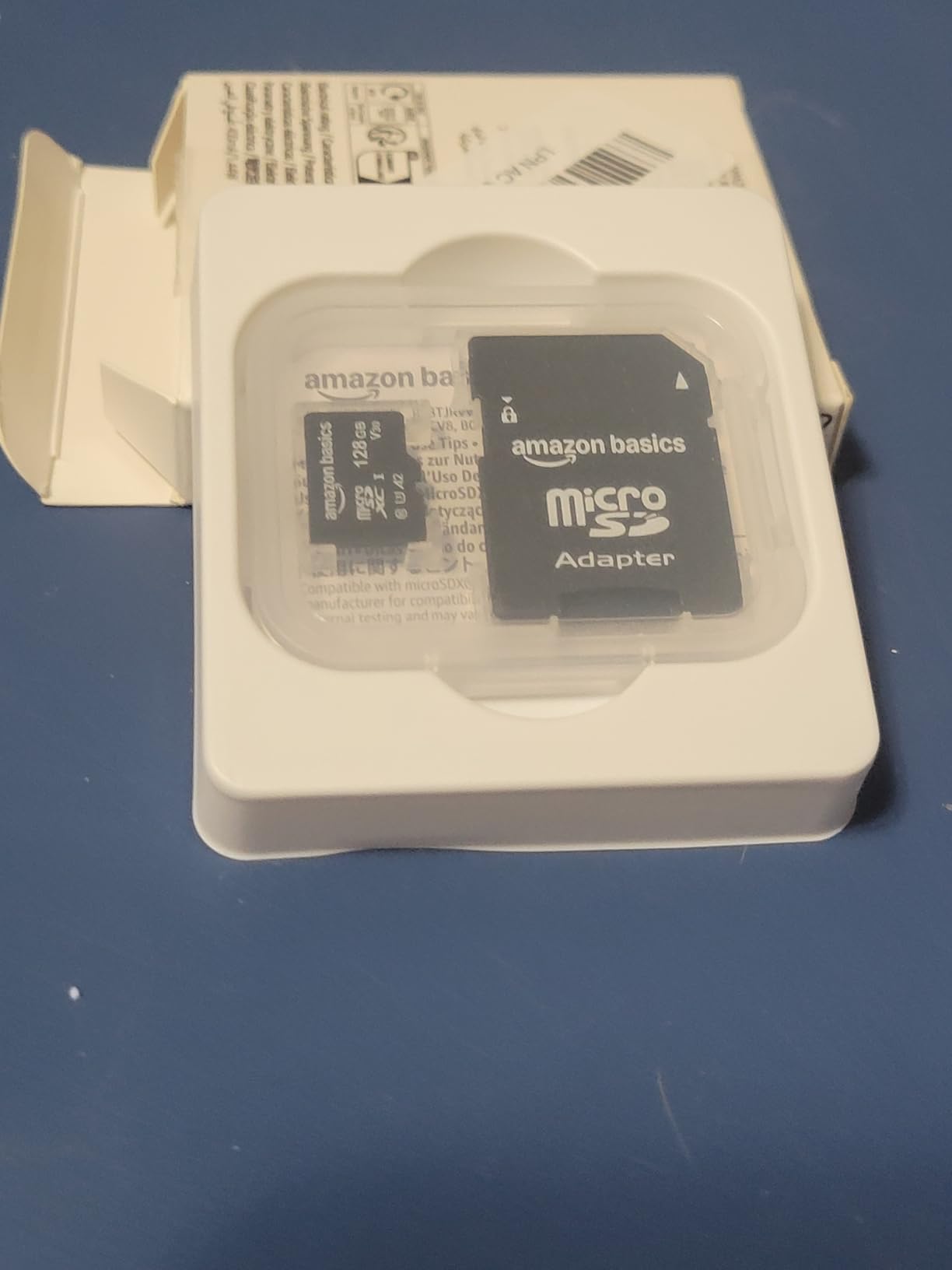 Amazon Basics microSDXC Memory Card with Full Size Adapter, A2, U3, Read Speed up to 100 MB/s, 256GB, Black customer photo 2