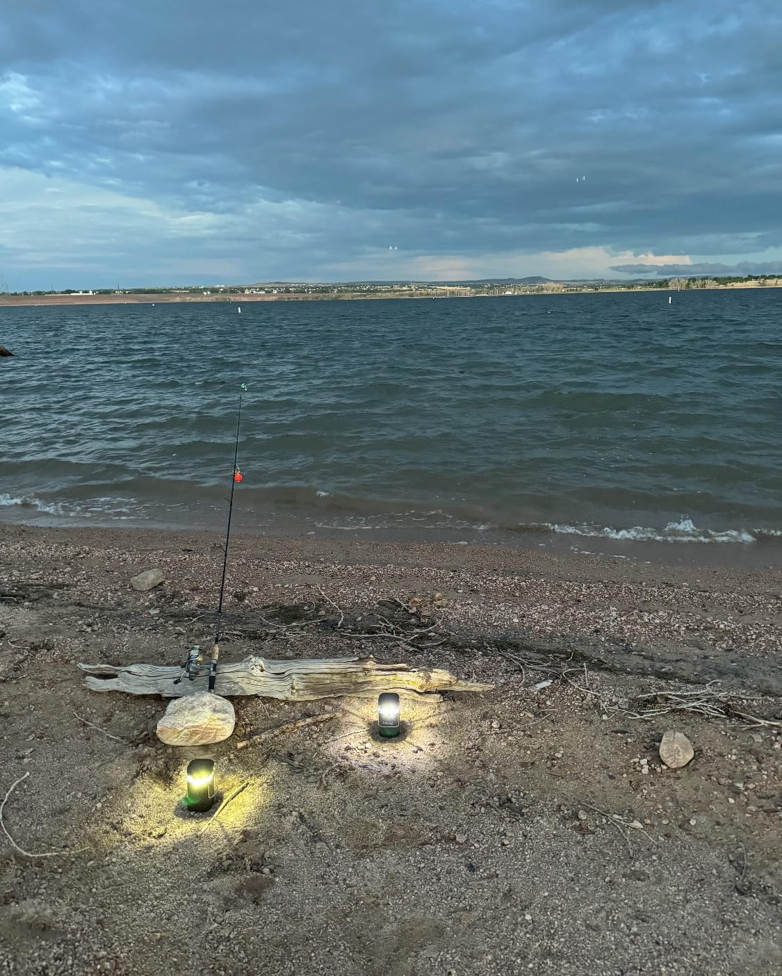 LETMY 4 Pack Camping Lantern, Rechargeable LED Lanterns, Solar Lantern Battery Powered Hurricane Lanterns Flashlight with 3 Powered Ways & USB Cable for Emergency, Power Outage, Hurricane Supplies customer photo 1