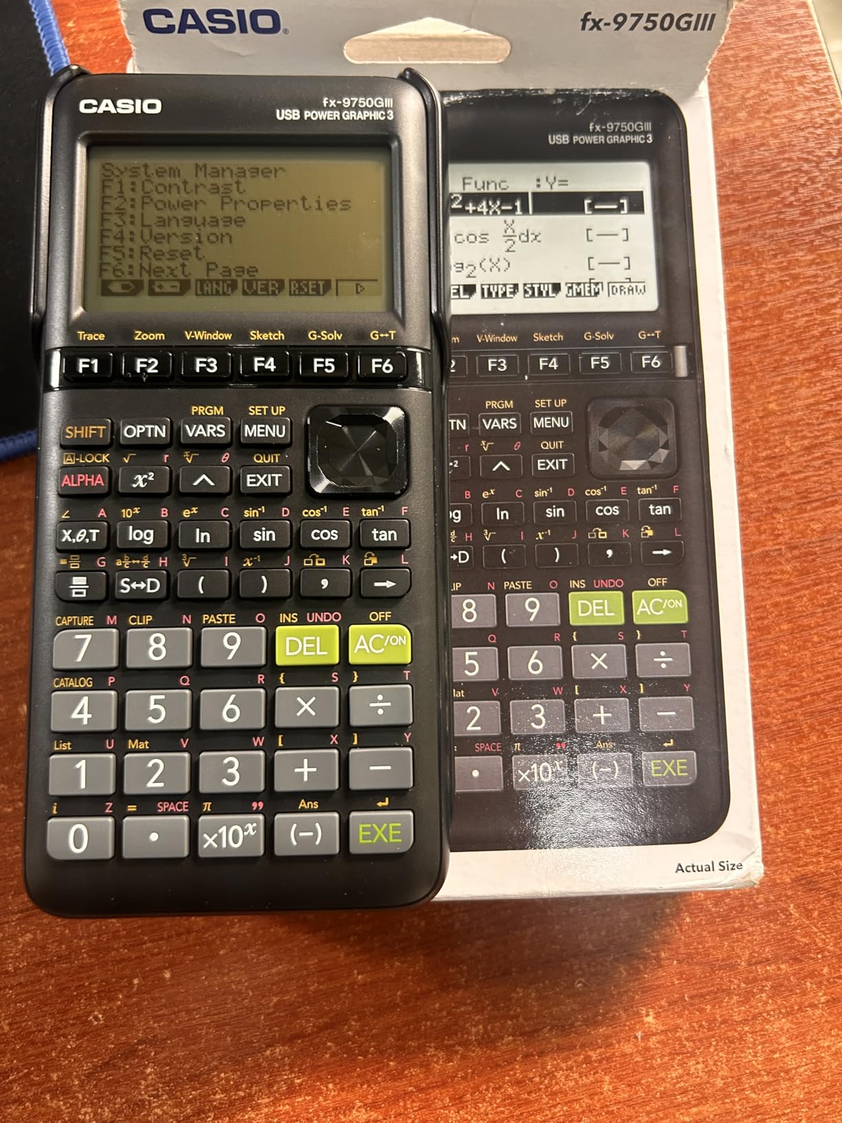 Casio fx-9750GIII Graphing Calculator, Python Programming, Pink customer photo 1