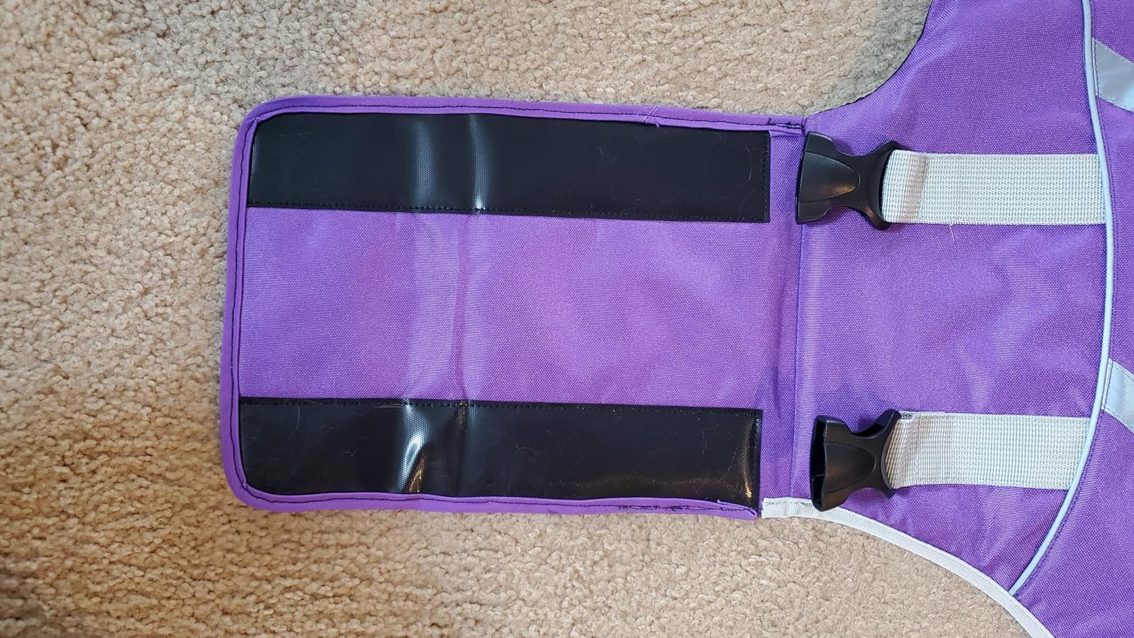 Kuoser Reflective Dog Life Jacket, Dog Life Vest for Swimming Boating customer photo 2