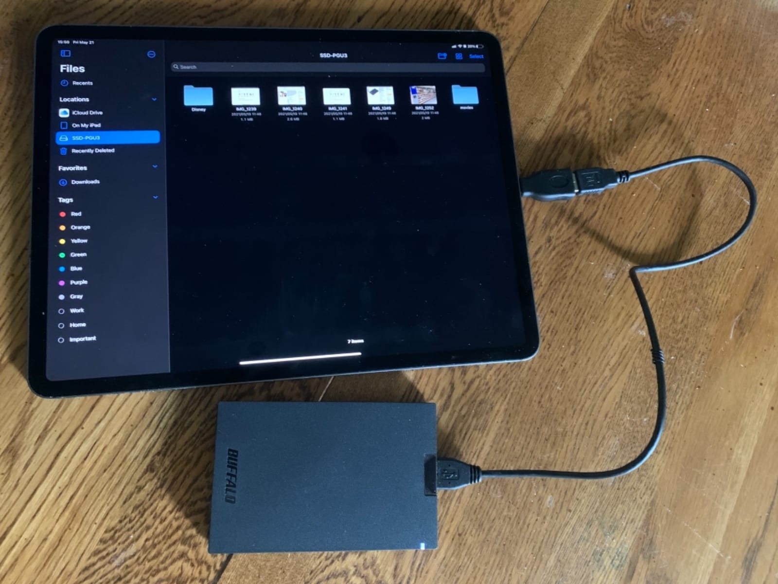 BUFFALO External SSD 1TB - Compatible with PS4 / PS5 / Windows/Mac - USB-C - USB-A - USB 3.2 - External Solid State Drive - SSD-PG1.0U3B customer photo 1