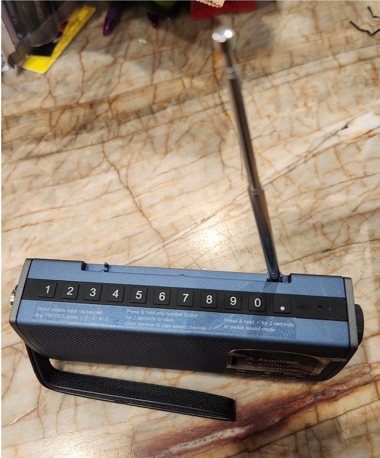 Avantree Wireless Portable TV Speaker & FM Radio 2-in-1, with Low Latency Bluetooth TV Transmitter, Ideal for Seniors, Hard of Hearing - Audikast 4860 customer photo 2