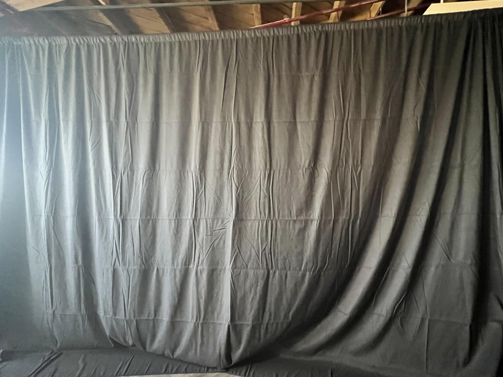 CPLIRIS 10x20ft Green Screen Backdrop for Photography, Dual-Size Dual-Pocket Design Chromakey Background for Photoshoot and Video with Both Options of 10 feet and 20 feet in Width customer photo 1