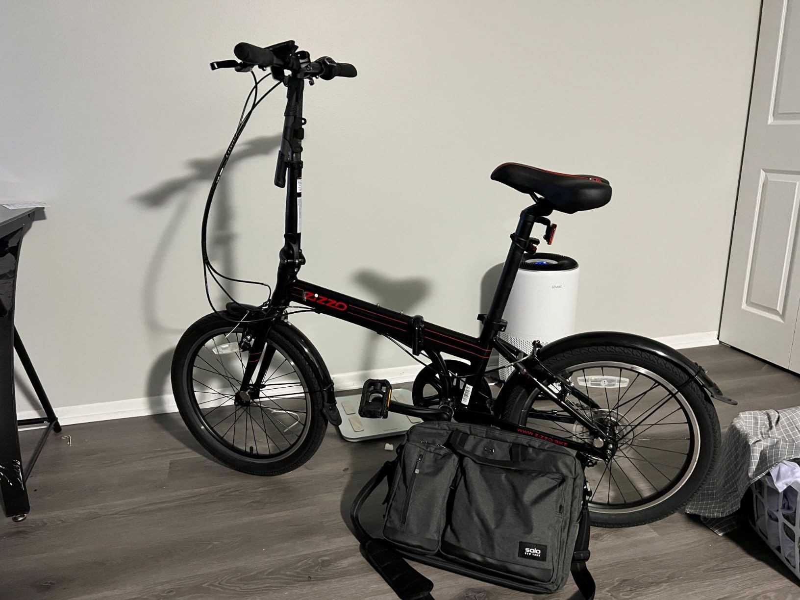 ZiZZO Via 20” Folding Bike-Lightweight Aluminum Frame Genuine Shimano 7-Speed 26lb customer photo 2