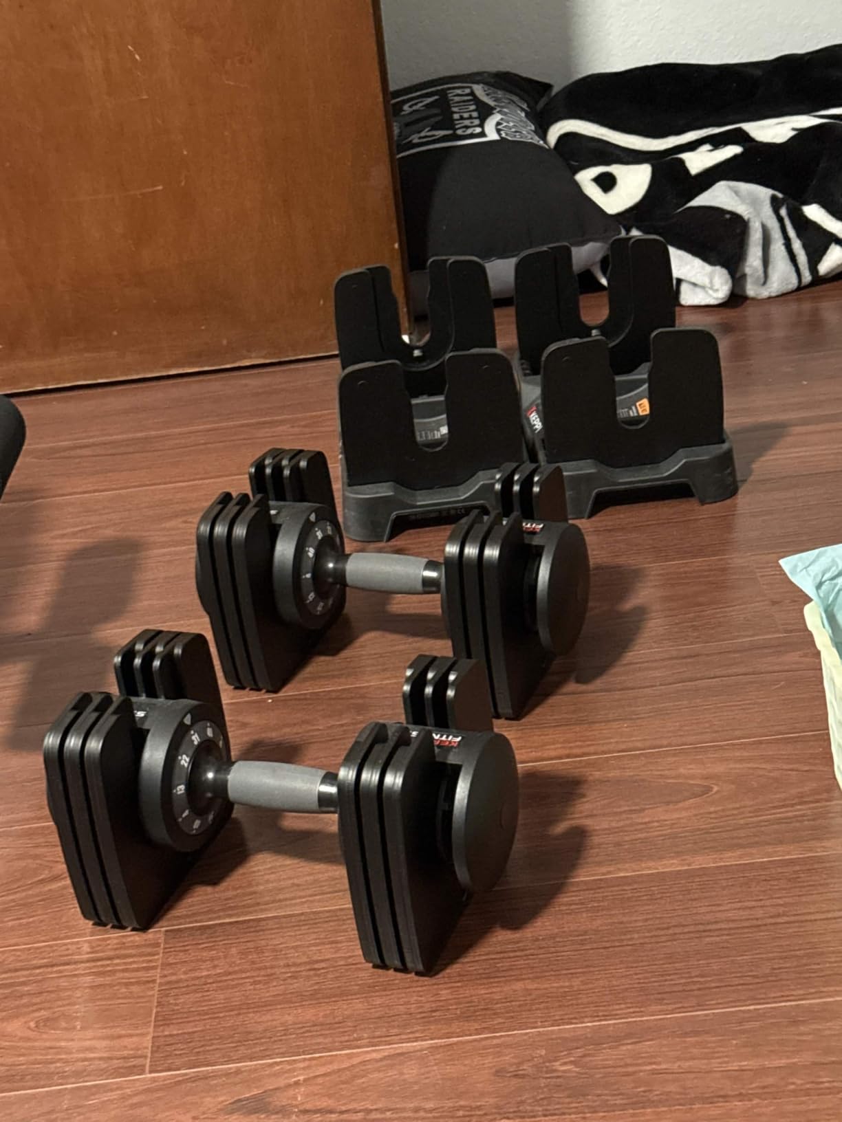 Keppi Adjustable Dumbbells Set of 2, Quick Adjust Weights for Home customer photo 1