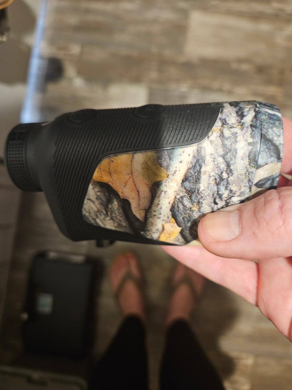 TIDEWE Hunting Rangefinder, Rechargeable Camo Laser Range Finder 700/1000Y customer photo 1