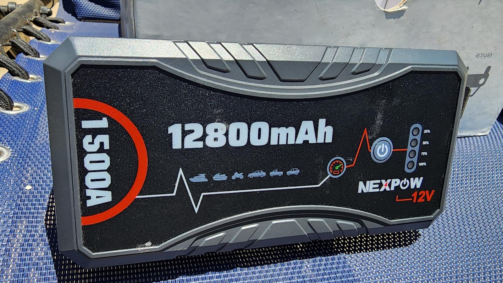 NEXPOW Car Jump Starter 2026 Upgraded Car Battery Jump Starter Pack customer photo 2