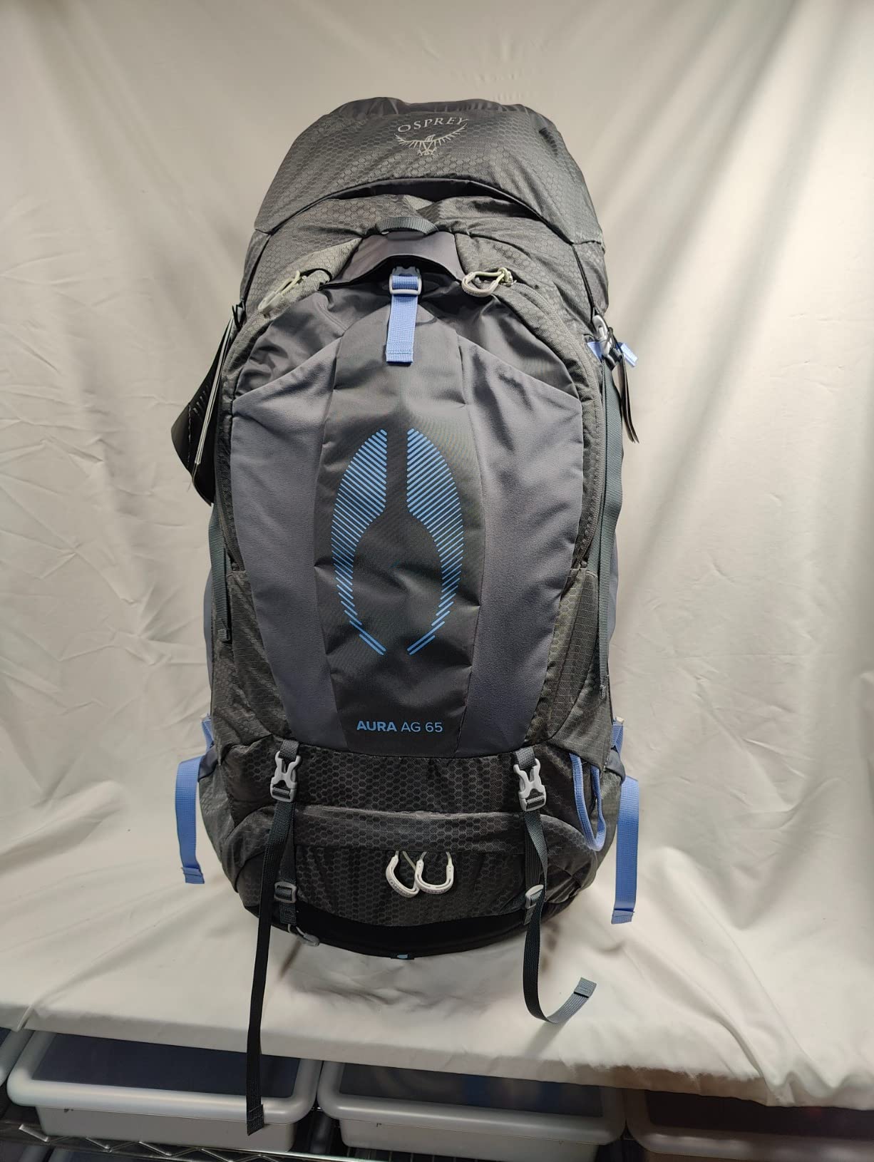Osprey Aura AG 65L Women's Backpacking Backpack, Purple WM-L customer photo 2