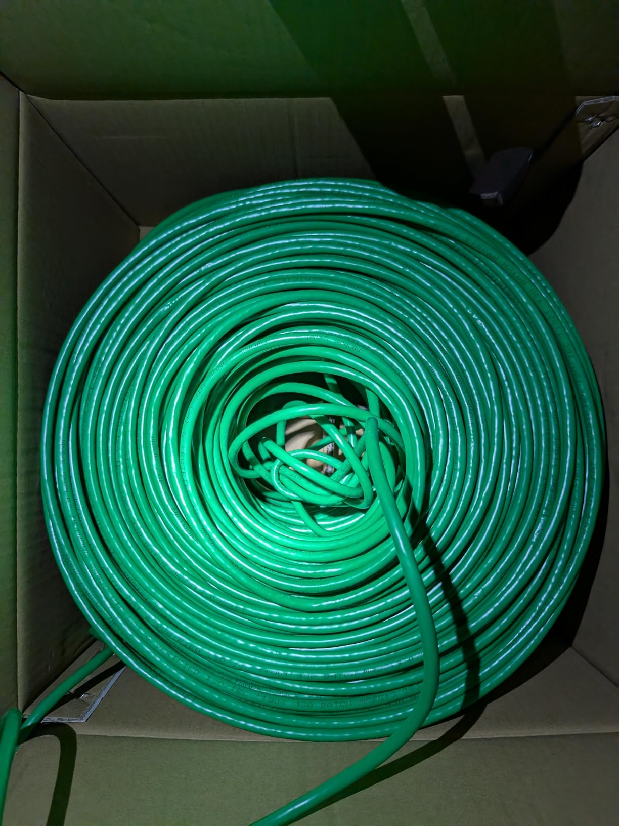 MONK CABLES | CAT6 Plenum Cable 1000ft | UTP, 23AWG, 550MHz | DSX-8000 Certified | Most Certified Cable of The Whole Market (Blue) customer photo 2