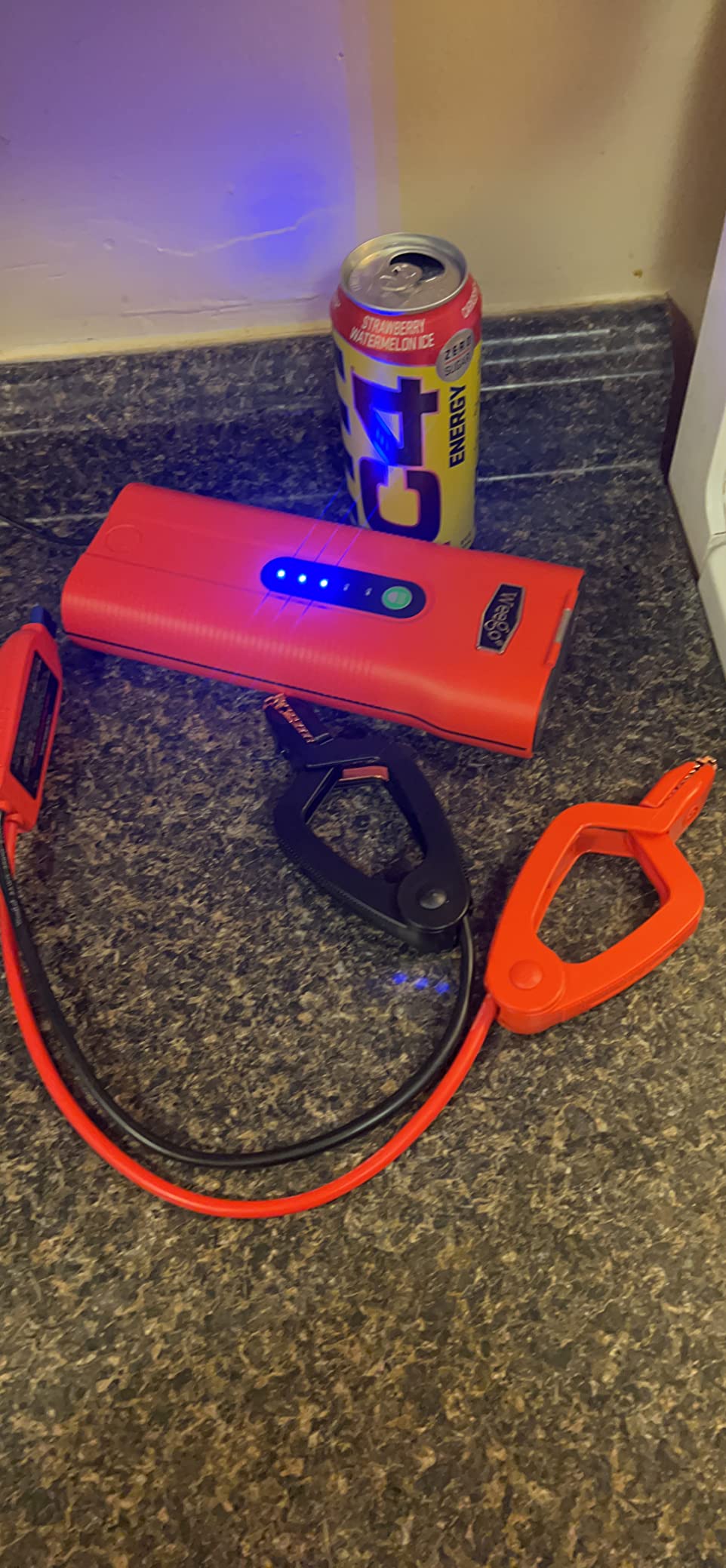 Weego 70: 2500A Self-Use 12V Lithium Car Battery Jump Starter - USA-Engineered Safe Replacement for Jumper Cables - Boat & Car Jumper Starter Portable for All Gas and 5L Diesel Engines (N70) customer photo 1